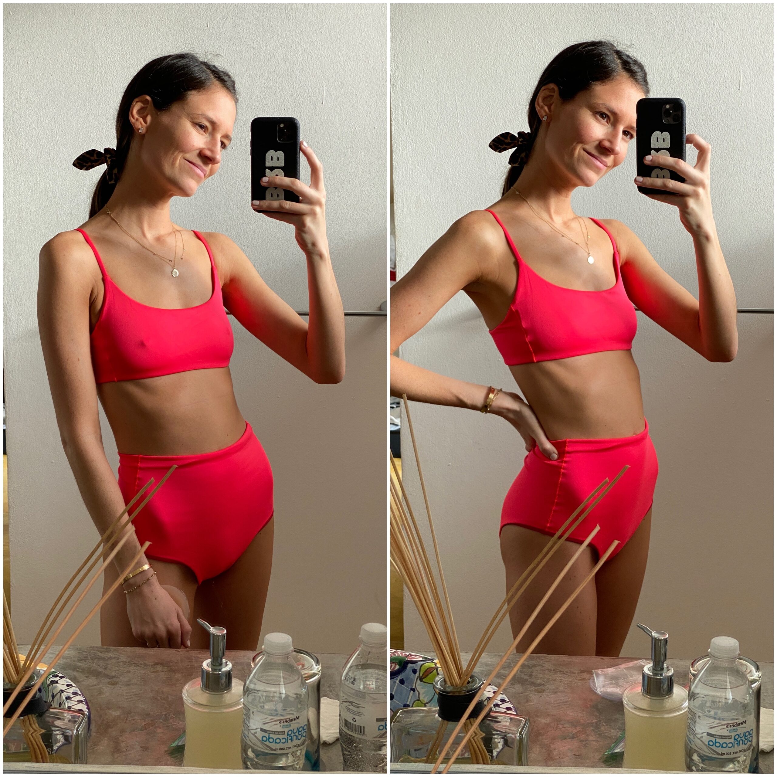 bVranilla Non-Adhesive Nipple Cover Matte Color (OPAQUE) swimwear
